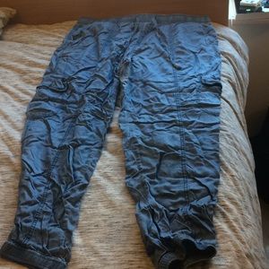 Faux-jean joggers NEVER WORN